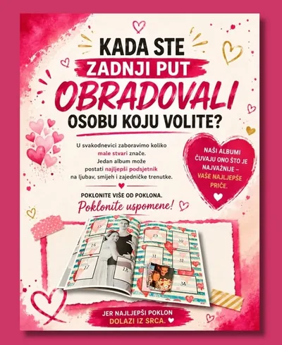 Poster: Kada ste zadnji put obradovali osobu koju volite?